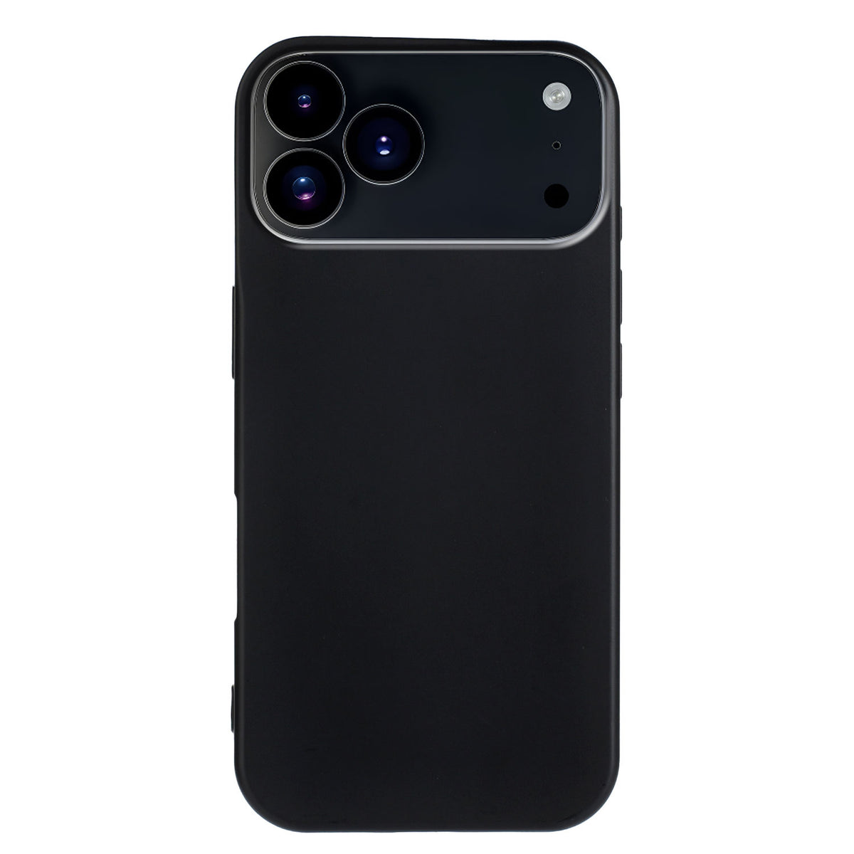 Til iPhone 18 Pro Max / 17 Pro Max TPU cover blødt mat anti-fingeraftryk telefon bagcover