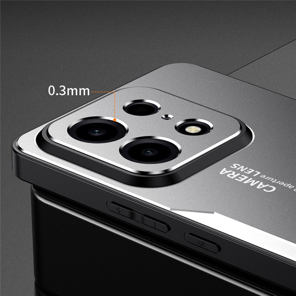 For OnePlus Turbo 6X Pro 5G Phone Case Aluminium Alloy TPU PC Back Cover