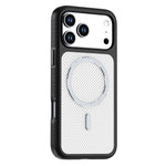 Til iPhone 17 Pro Max / 18 Pro Max Magnetisk Cover i Kulfiberstruktur PC + TPU Telefoncover med Uafhængige Knapper