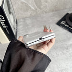 For Samsung Galaxy Z Fold7 5G Magnetic Case Matte Transparent TPU + PC Shockproof Cover