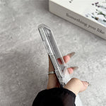 For Samsung Galaxy Z Flip7 5G Magnetic Case Matte Transparent TPU + PC Shockproof Cover