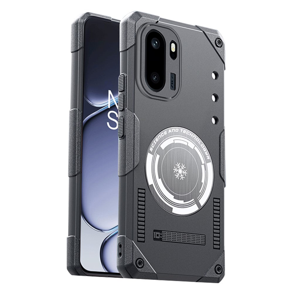 For OnePlus Ace 6 5G Case Graphene Cooling TPU + PC Armor Shockproof Phone Cover