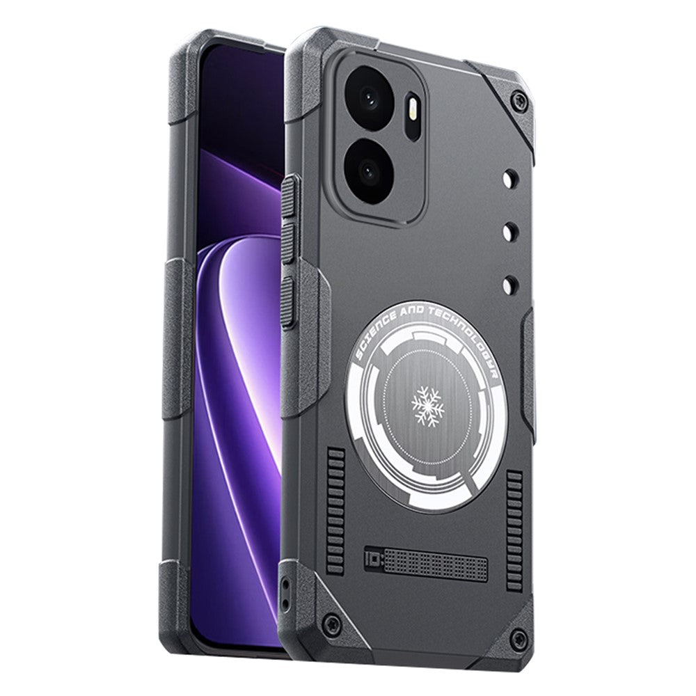 For OnePlus Ace 6 Ultra 5G Case Graphene Cooling TPU + PC Armor Shockproof Phone Cover