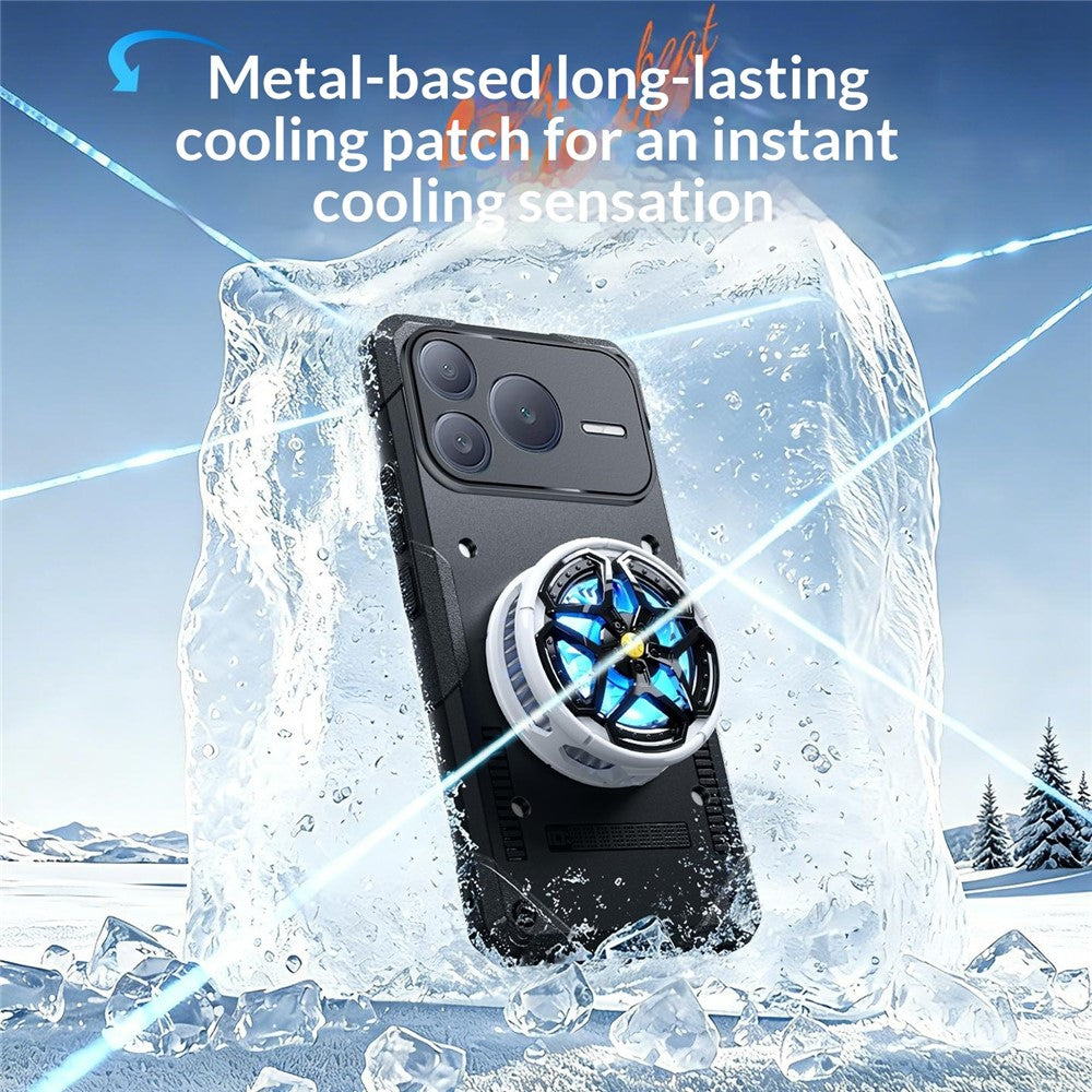 For Honor Power2 5G Case Graphene Cooling TPU + PC Armor Shockproof Phone Cover