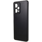 For Xiaomi Redmi Note 12 Pro 5G PU Leather Stand Wallet Cover with Strap Black Matte Phone Cover Ultra Slim Protective Soft TPU Phone Case