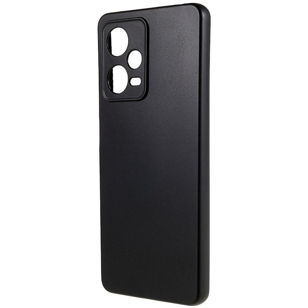 For Xiaomi Redmi Note 12 Pro 5G PU Leather Stand Wallet Cover with Strap Black Matte Phone Cover Ultra Slim Protective Soft TPU Phone Case