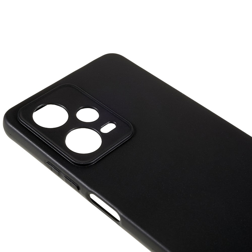 For Xiaomi Redmi Note 12 Pro 5G PU Leather Stand Wallet Cover with Strap Black Matte Phone Cover Ultra Slim Protective Soft TPU Phone Case