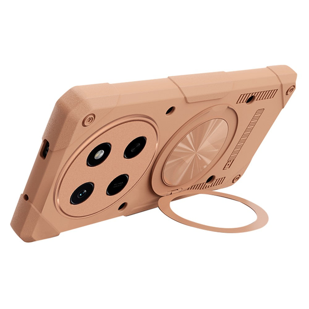 For Honor X80 Pro Max 5G Magnetic Case 360° Rotating Ring Kickstand TPU Phone Cover
