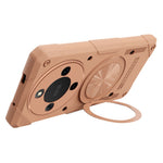 For Honor X70 Pro Max 5G Magnetic Case 360° Rotating Ring Kickstand TPU Phone Cover