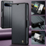 CASEME 023 Google Pixel 11 Pro XL Plånboksfodral RFID - Svart