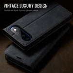 CASEME til Google Pixel 11 Pro XL 033 Series Etui RFID Blokerende Pung Stand Kalvetekstur Læder Telefoncover
