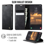 CASEME til Google Pixel 11 Pro XL 033 Series Etui RFID Blokerende Pung Stand Kalvetekstur Læder Telefoncover