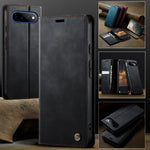 CASEME til Google Pixel 11 Pro XL 033 Series Etui RFID Blokerende Pung Stand Kalvetekstur Læder Telefoncover