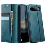 CASEME til Google Pixel 11 Pro XL 033 Series Etui RFID Blokerende Pung Stand Kalvetekstur Læder Telefoncover