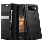 CASEME for Google Pixel 11 Pro / Google Pixel 11 033 Series Case RFID Blocking Wallet Stand Calf Texture Leather Phone Cover