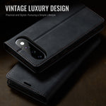 CASEME for Google Pixel 11 Pro / Google Pixel 11 033 Series Case RFID Blocking Wallet Stand Calf Texture Leather Phone Cover