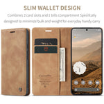CASEME 013 Google Pixel 11 Pro XL Plånboksfodral - Brun