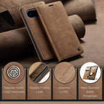 CASEME 013 Google Pixel 11 Pro XL Plånboksfodral - Brun