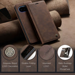 CASEME 013 Google Pixel 11 Pro XL Plånboksfodral - Kaffe