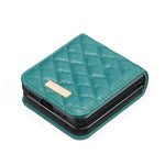 BINFEN COLOR For Samsung Galaxy Z Flip8 Case Rhombus PU Leather Shockproof Phone Cover