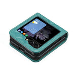 BINFEN COLOR For Samsung Galaxy Z Flip8 Case Rhombus PU Leather Shockproof Phone Cover