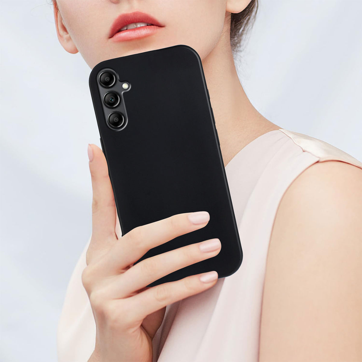 Til Samsung Galaxy A18 4G TPU-cover Blødt Mat Anti-fingeraftryk Telefonbagcover