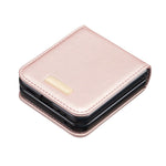 BINFEN COLOR for Samsung Galaxy Z Flip8 Case PU Leather + PC Shockproof Phone Cover