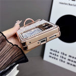 For Huawei nova Flip 5G Case with Ring Holder Kickstand Bow Design Glitter PC Phone Cover