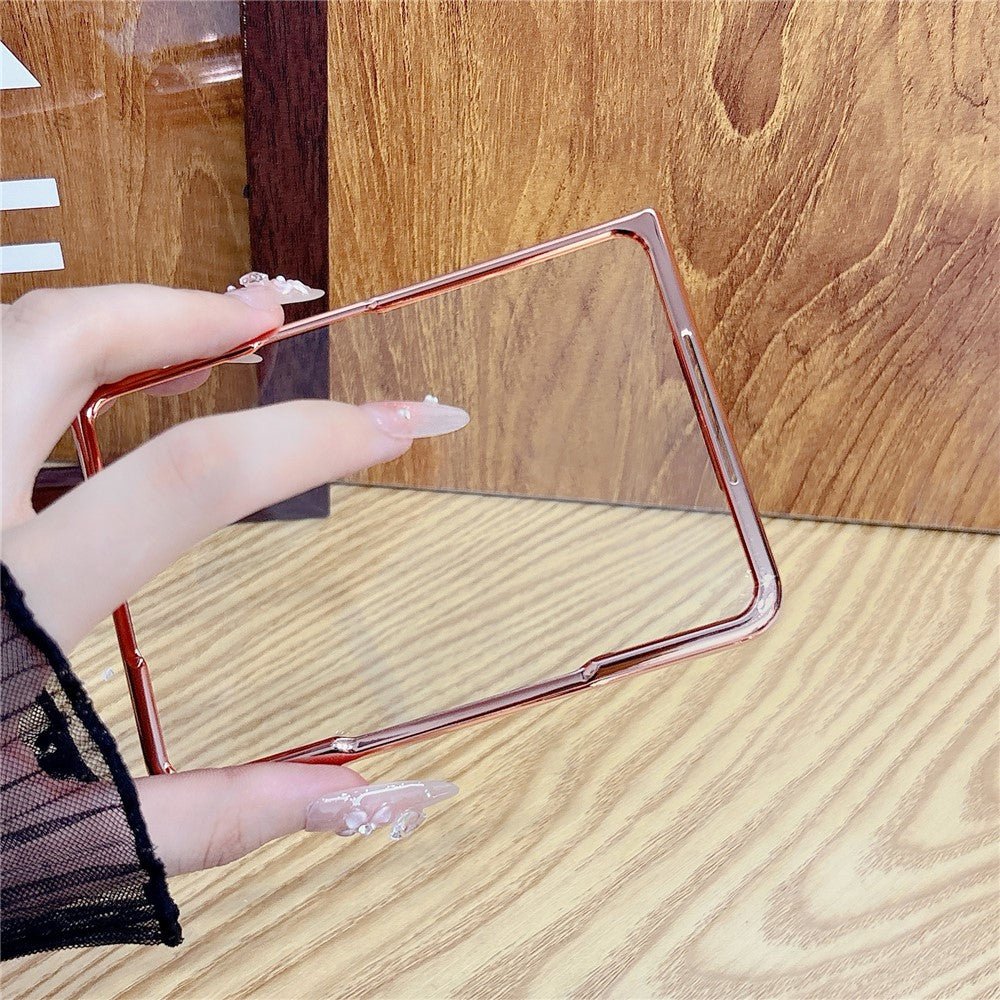 For Huawei Pura X Max Case Ring Kickstand Bow Pattern Glitter PC Phone Cover with Screen Protector