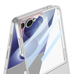 GKK-cover til Samsung Galaxy Z Flip8, ultratyndt PC-mobilcover med hærdet HD-glasfilm til forsiden