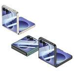 GKK-cover til Samsung Galaxy Z Flip8, ultratyndt PC-mobilcover med hærdet HD-glasfilm til forsiden