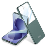 GKK-cover til Samsung Galaxy Z Flip8, ultratyndt PC-mobilcover med hærdet HD-glasfilm til forsiden