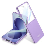 GKK-cover til Samsung Galaxy Z Flip8, ultratyndt PC-mobilcover med hærdet HD-glasfilm til forsiden