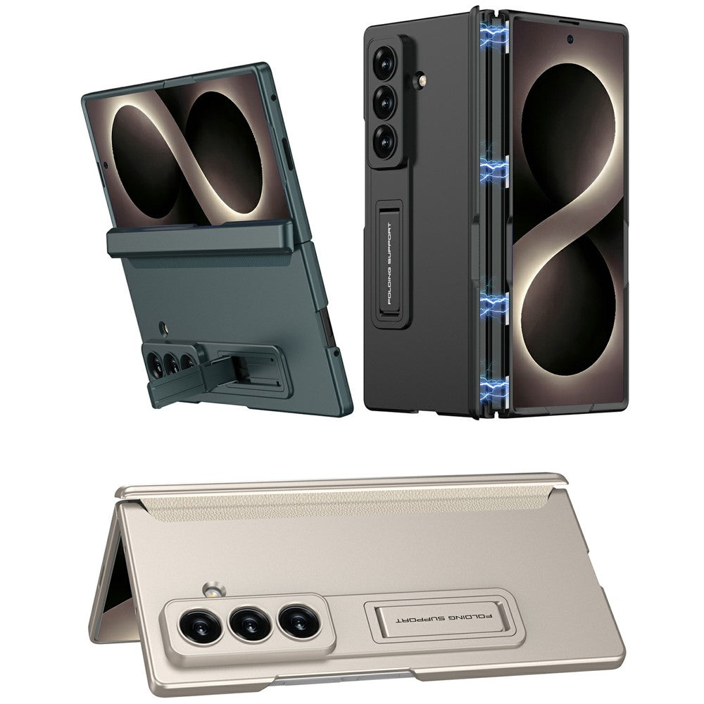 GKK For Samsung Galaxy Z Fold8 Ultra Case Magnetic Hinge Kickstand Hard PC Protective Cover