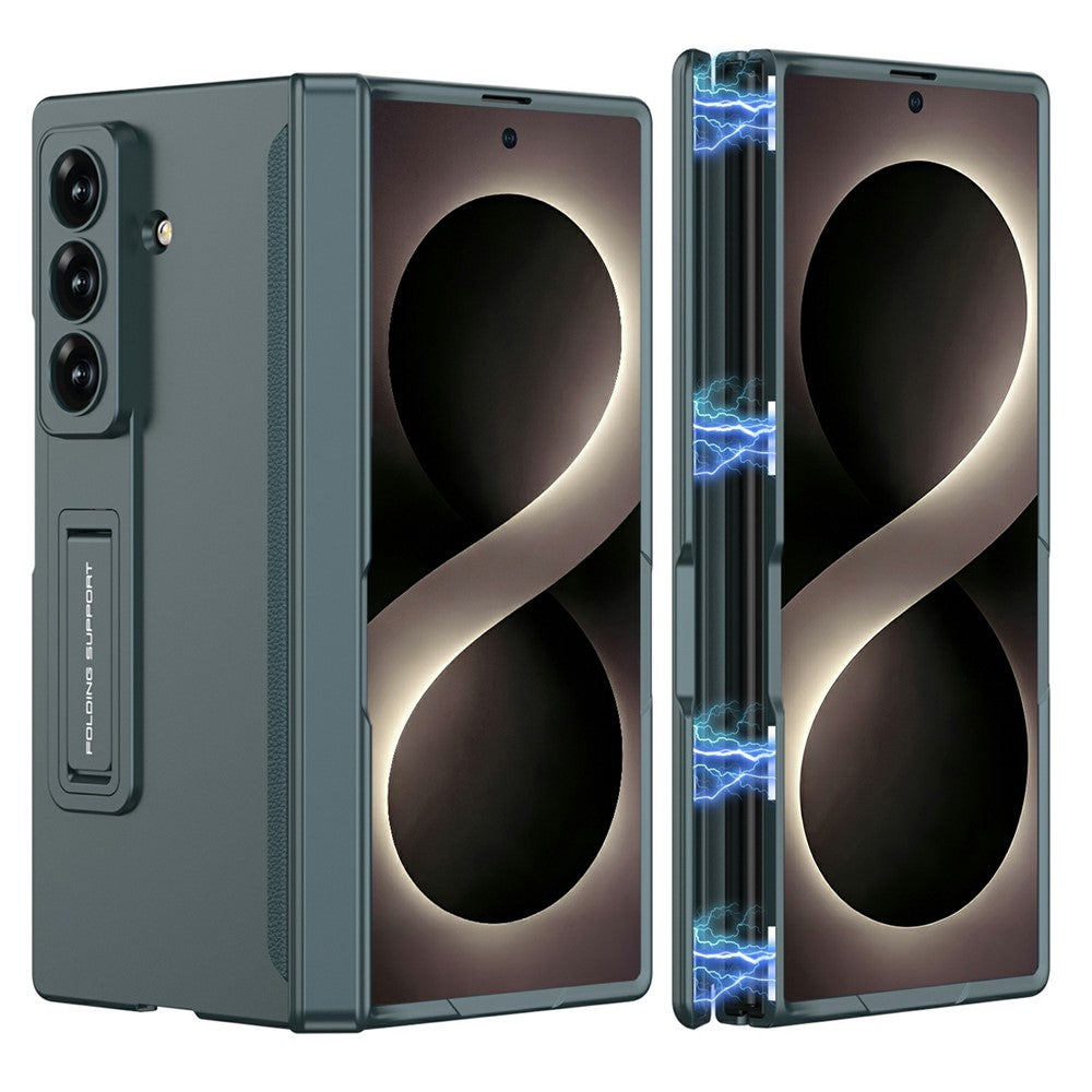 GKK For Samsung Galaxy Z Fold8 Ultra Case Magnetic Hinge Kickstand Hard PC Protective Cover