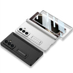 GKK For Samsung Galaxy Z Fold8 Ultra Case with Clear Screen Film Magnetic Hinge Kickstand Phone Cover