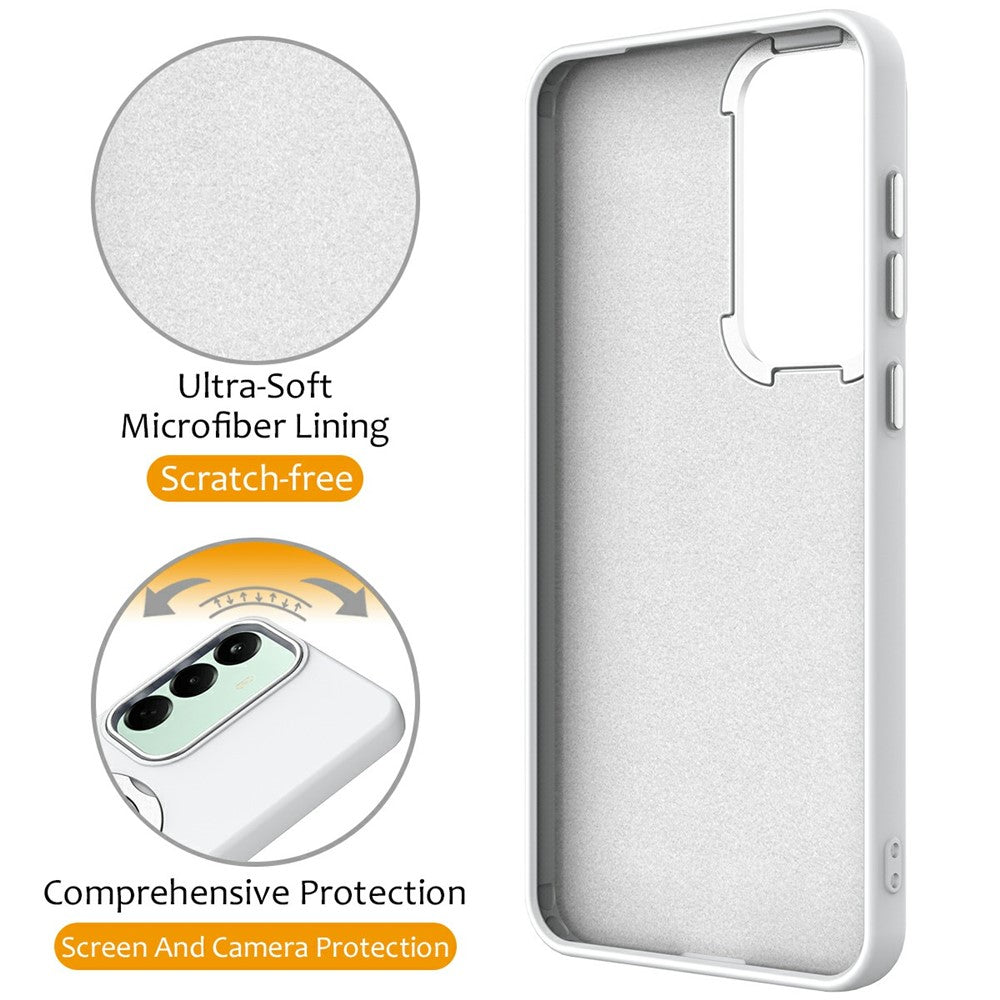 OnePlus Nord CE6 Lite 5G / Realme P4x 5G Magnetiskt Skal Roterande Ring Stativ TPU + PC Bakstycke