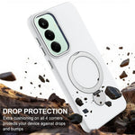 For OnePlus Nord CE6 Lite 5G  /  Realme P4x 5G Magnetic Case Rotating Ring Kickstand TPU + PC Back Cover