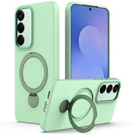 For OnePlus Nord CE6 Lite 5G  /  Realme P4x 5G Magnetic Case Rotating Ring Kickstand TPU + PC Back Cover