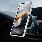 Til Motorola Edge 70 Pro 5G / Edge 70 Pro+ 5G Magnetisk cover Roterende ringstøtte TPU + PC-bagcover