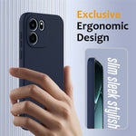 For OnePlus Nord CE6 5G Magnetic Case Anti-Drop Liquid Silicone Phone Cover with Lanyard