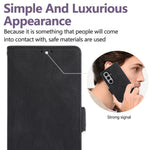 For Samsung Galaxy Z Fold8 Ultra Case U-Shape Decoration Magnetic Side Clasp Wallet Leather Phone Cover with Wrist Strap