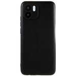 Xiaomi Redmi A1 4G / A2 4G Stötdämpande Flexibelt TPU mobilskal Svart Matt Ultratunt Halkfritt Mobilmobil Baksida