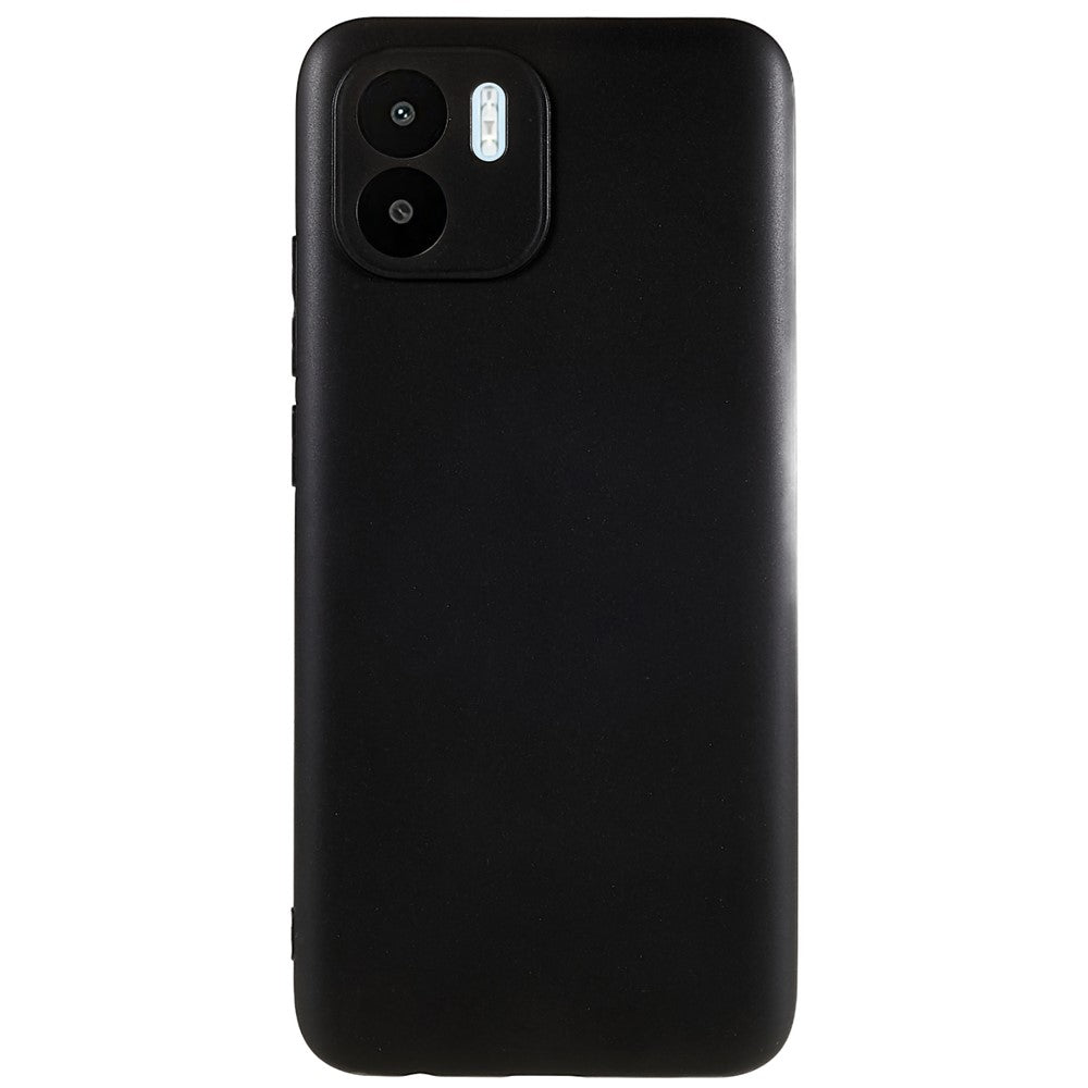 Xiaomi Redmi A1 4G / A2 4G Stötdämpande Flexibelt TPU mobilskal Svart Matt Ultratunt Halkfritt Mobilmobil Baksida