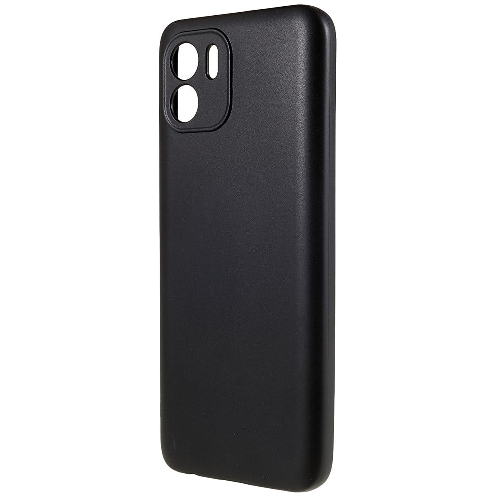 Xiaomi Redmi A1 4G / A2 4G Stötdämpande Flexibelt TPU mobilskal Svart Matt Ultratunt Halkfritt Mobilmobil Baksida