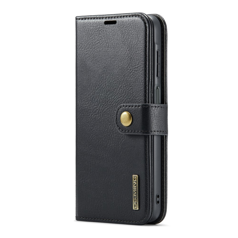 DG.MING for Samsung Galaxy A27 5G Leather Wallet Case Detachable 2 in 1 Split Leather Phone Cover
