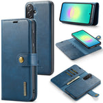 DG.MING for Samsung Galaxy A27 5G Leather Wallet Case Detachable 2 in 1 Split Leather Phone Cover