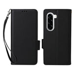 Telefoncover til OnePlus Nord CE6 Lite 5G / Turbo 6X 5G / Realme P4x 5G, Wallet lædercover med litchi-tekstur og håndledsrem
