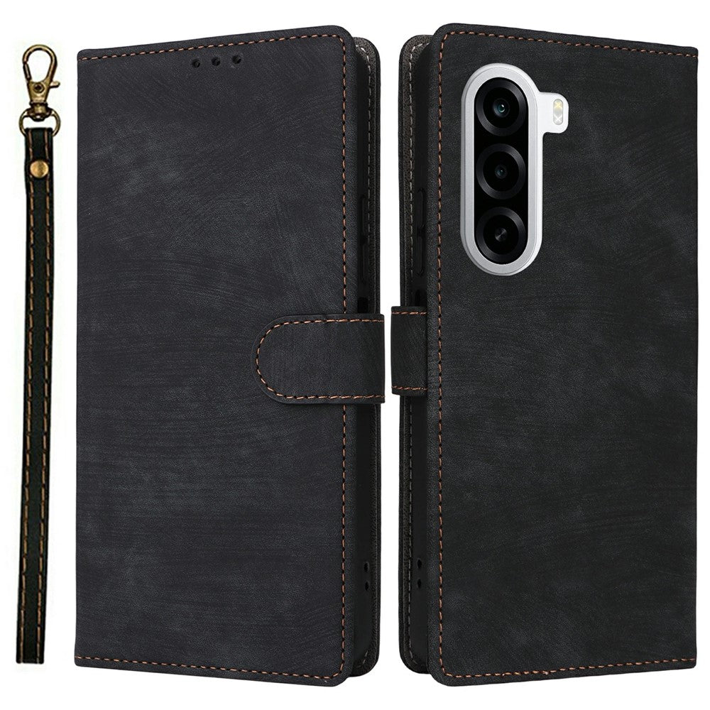 Wallet Case for OnePlus Nord CE6 Lite 5G / Turbo 6X 5G / Realme P4x 5G RFID Blocking PU Leather Phone Cover Stand with Strap