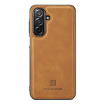 DG.MING For Samsung Galaxy A27 5G Case PU Leather Covered PC + TPU Hybrid Phone Shell